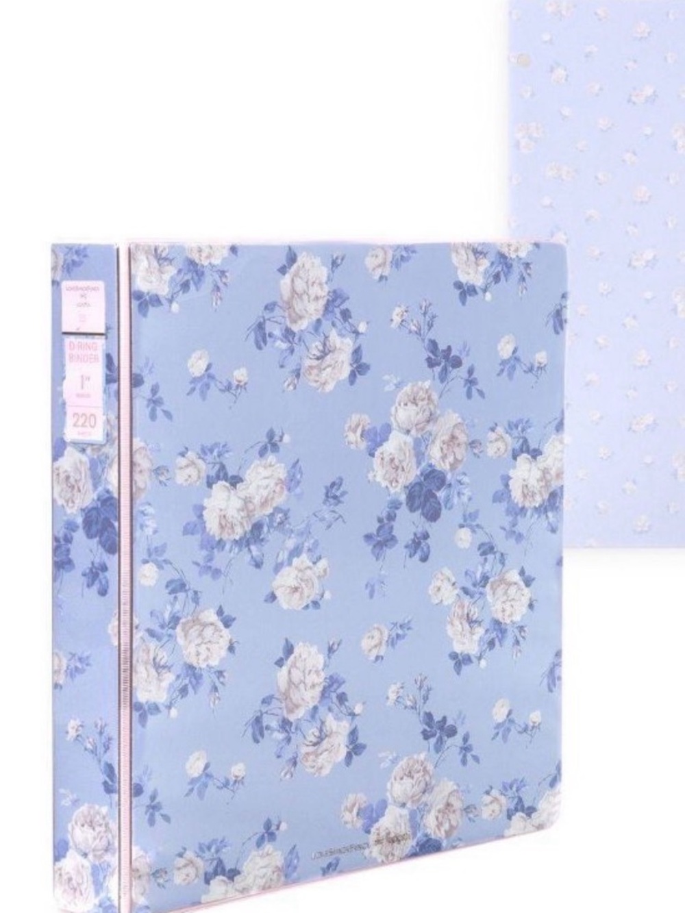 LoveShackFancy x Target Yoobi Everblooming Rosettes Whisper Blue